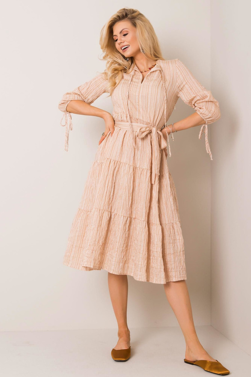 Smėlio spalvos Hannah suknelė