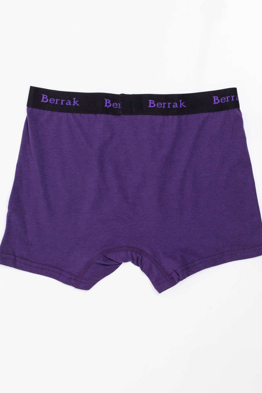 Purpuriniai vyriški bokso šortai