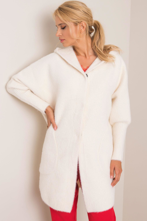 Paltas-MBM-PL-1518.95P- balkšvos spalvos