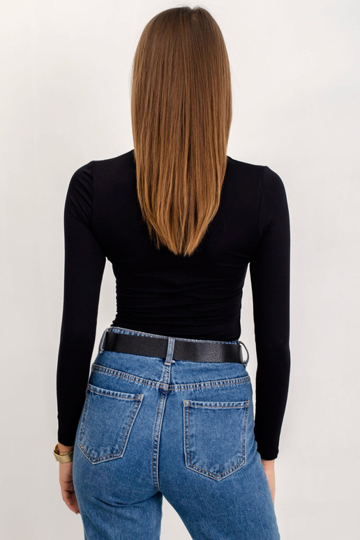 RUE PARIS Cassie juoda palaidinė