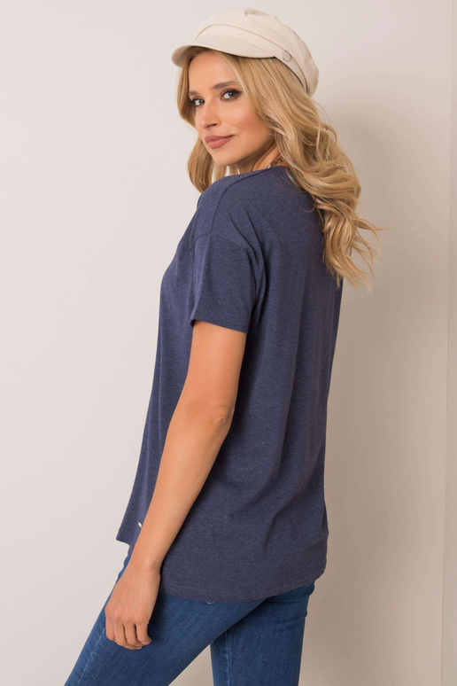 Tamsiai mėlyni marškinėliai Amy YOU...