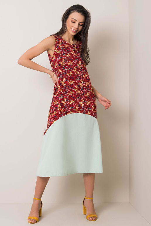 Bordo spalvos suknelė Sunflower RUE...