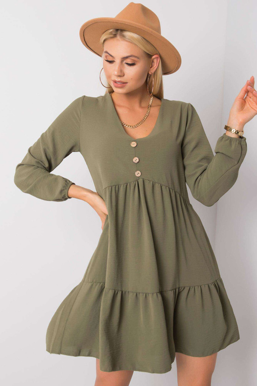 Khaki spalvos suknelė Caroll SUBLEVEL Khaki spalvos suknelė Caroll SUBLEVEL