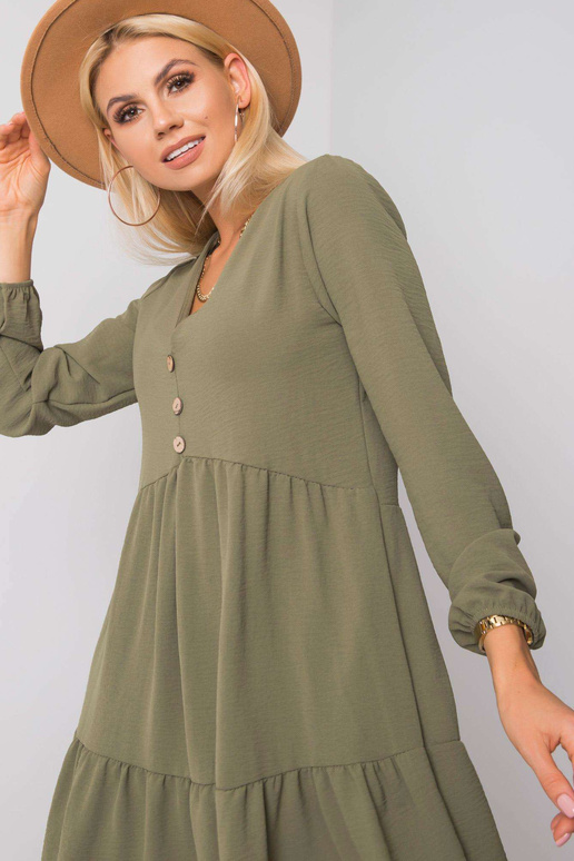 Khaki spalvos suknelė Caroll SUBLEVEL Khaki spalvos suknelė Caroll SUBLEVEL