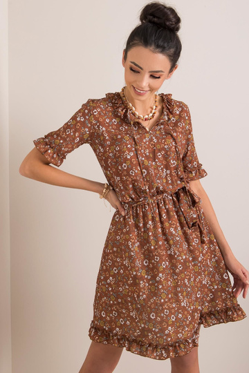 Ruda Mirella suknelė