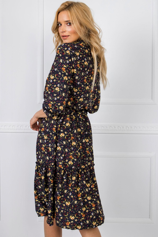 Tamsiai mėlyna suknelė Charlotte Tamsiai mėlyna suknelė Charlotte