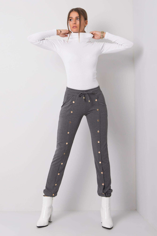 Tamsiai pilkos Limma kelnės