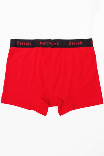 Raudoni vyriški bokso šortai 2