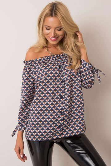 Tamsiai mėlyna palaidinė...