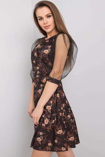 Juoda Jolene suknelė