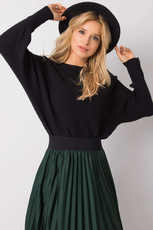 Juodas Bonnita SUBLEVEL megztinis Juodas Bonnita SUBLEVEL megztinis