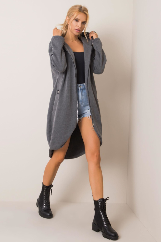 Tina RUE PARIS tamsiai pilkas megztinis