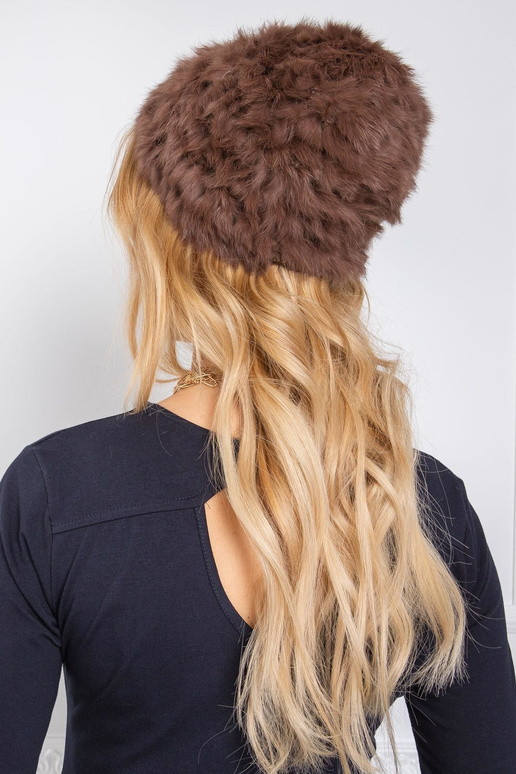 Rudos kailinės kepurė Rudos kailinės kepurė