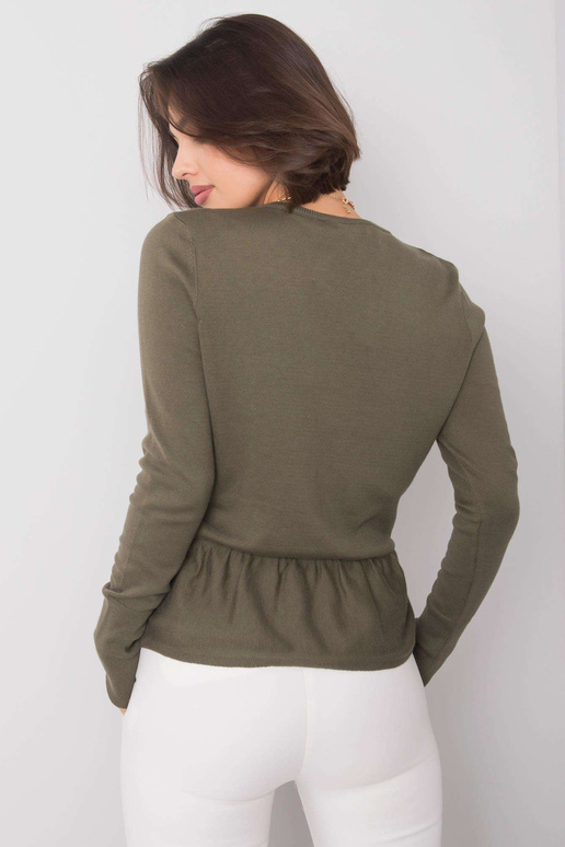 Chaki spalvos megztinis Melby RUE PARIS