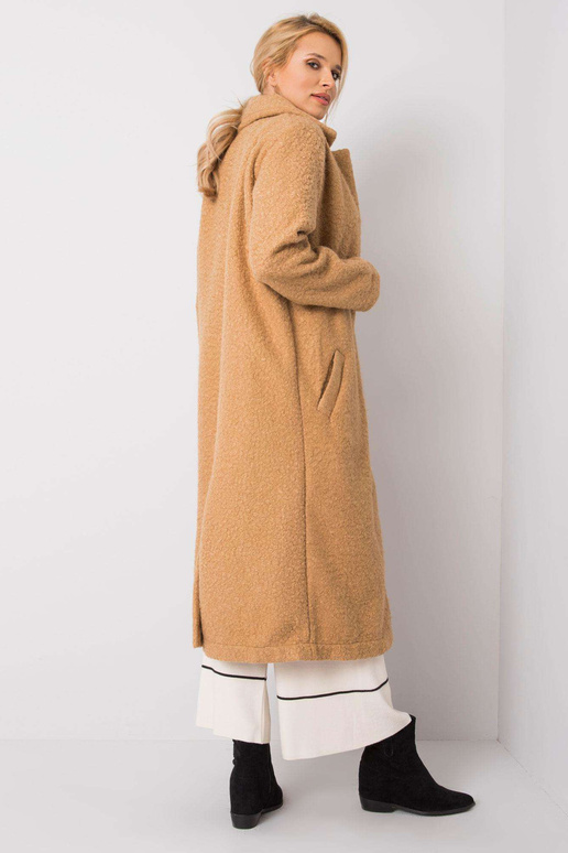 Smėlio spalvos boulé paltas Paquita...