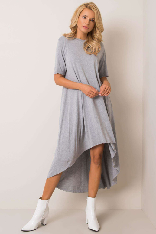 Pilka melanžinė suknelė Casandra RUE...