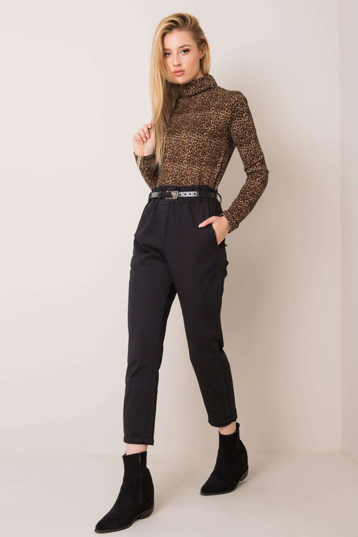 Cassie juodos kelnės