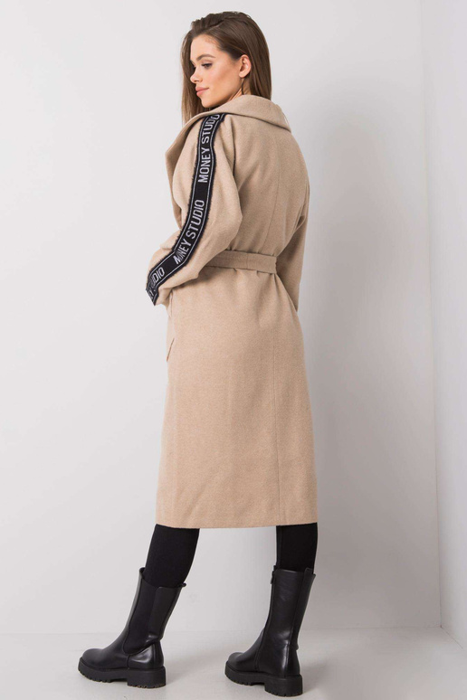 Smėlio spalvos paltas Danni
