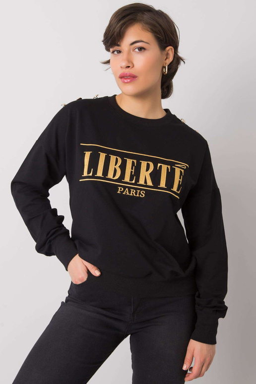 Alita juodas megztinis