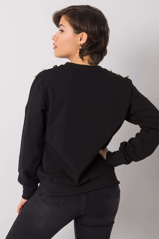 Alita juodas megztinis