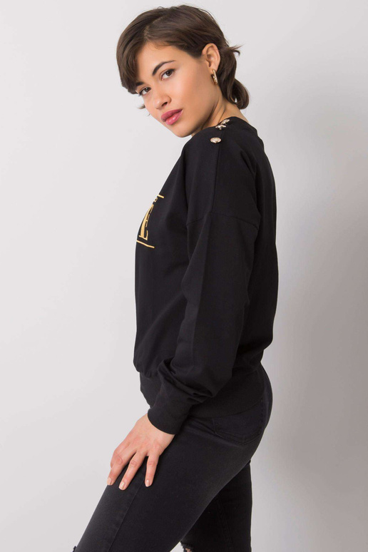 Alita juodas megztinis