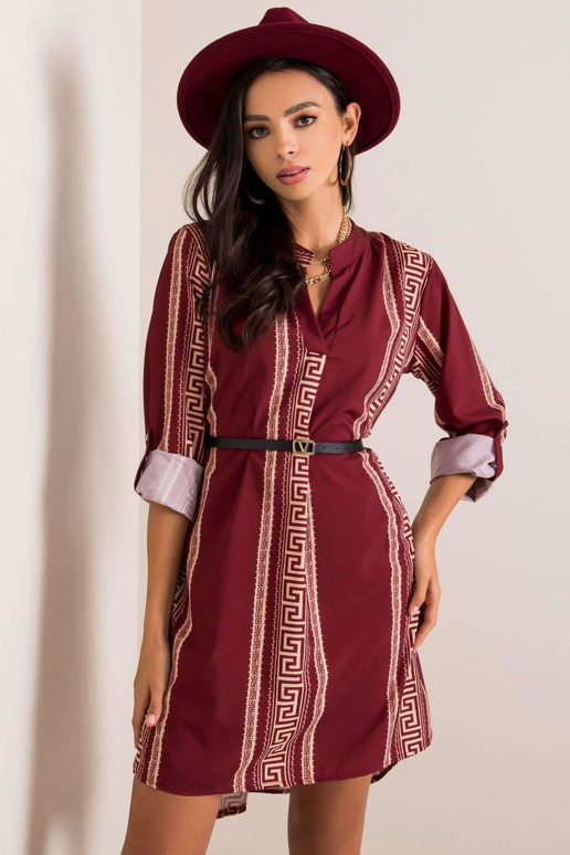 Bordo spalvos suknelė Elisa Bordo spalvos suknelė Elisa