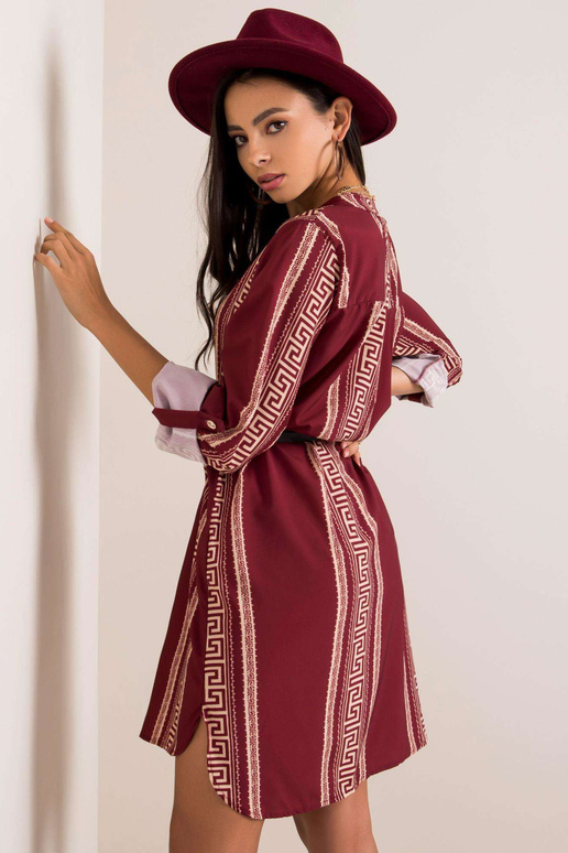 Bordo spalvos suknelė Elisa Bordo spalvos suknelė Elisa