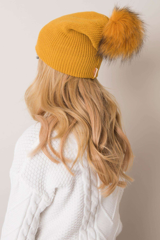 Garstyčių kepurė su pomponu RUE PARIS