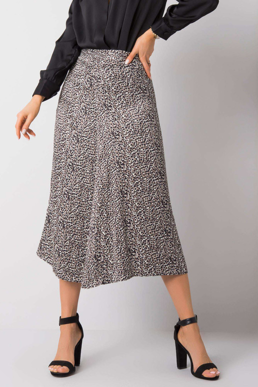 Juodos ir smėlio spalvos sijonas...