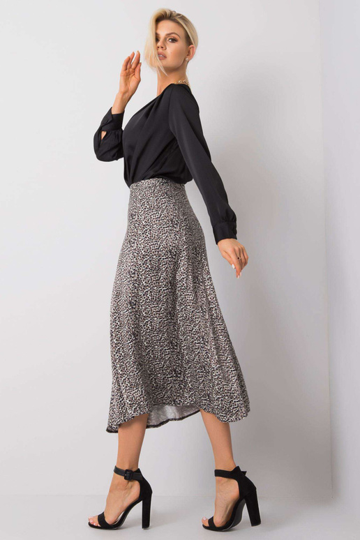 Juodos ir smėlio spalvos sijonas...