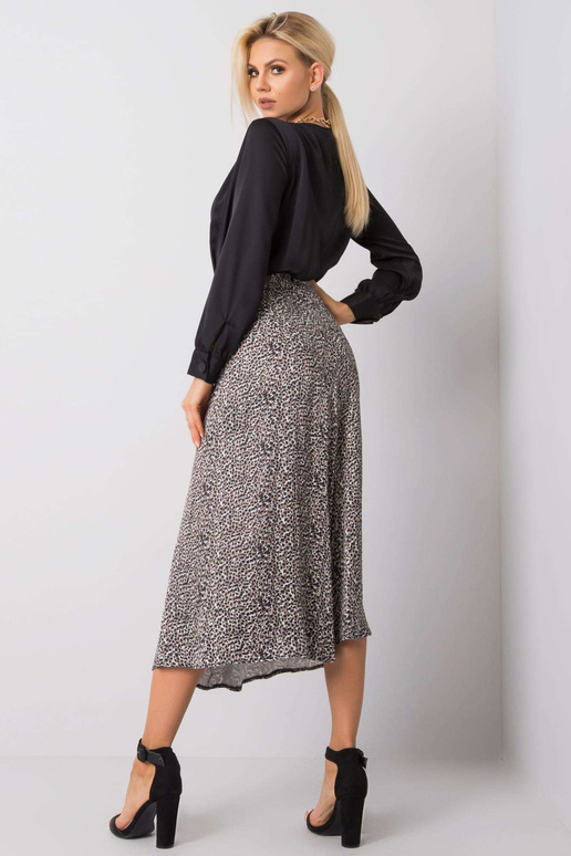 Juodos ir smėlio spalvos sijonas...