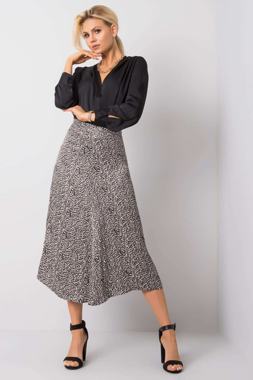 Juodos ir smėlio spalvos sijonas...