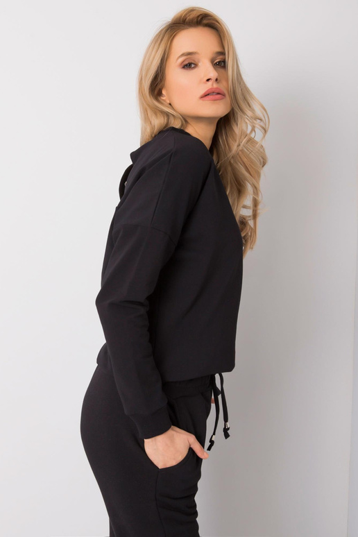 Casilda RUE PARIS juodas megztinis