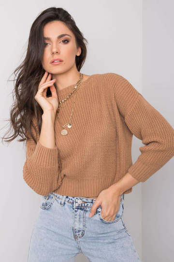 Rudas klasikinis megztinis...