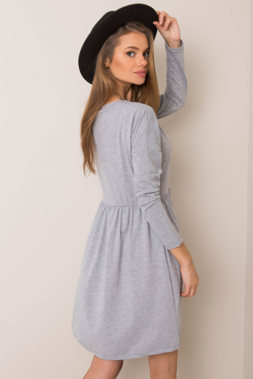 Pilka melanžinė suknelė Vega RUE PARIS