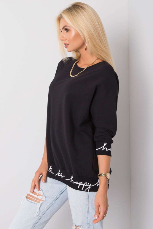 Charliza juodas megztinis