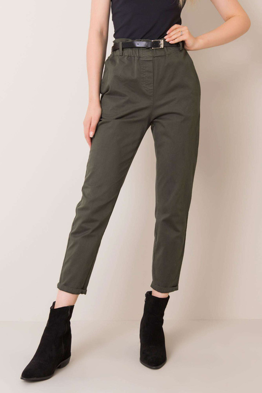 Cassie chaki spalvos kelnės