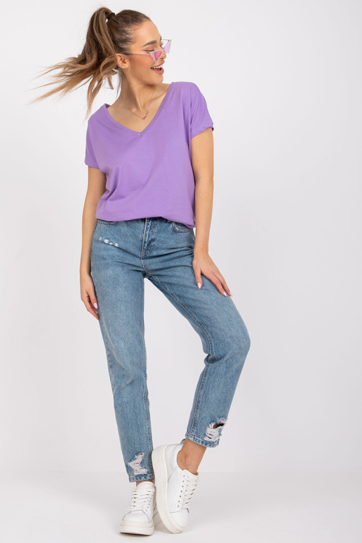 Emory šviesiai violetiniai marškinėliai