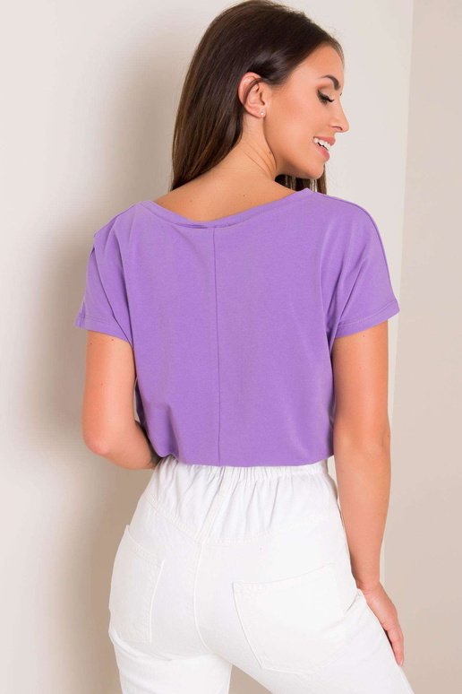 Emory šviesiai violetiniai marškinėliai