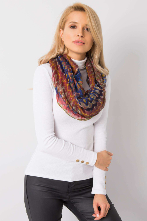 Kobalto-bordo spalvos stropas