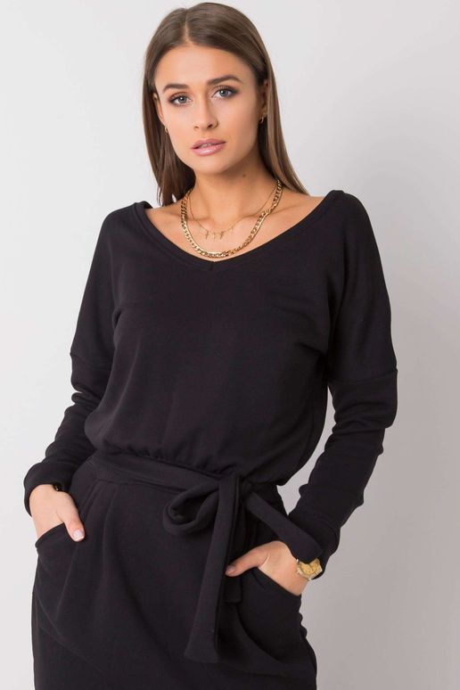 Juoda suknelė Kloe RUE PARIS Juoda suknelė Kloe RUE PARIS