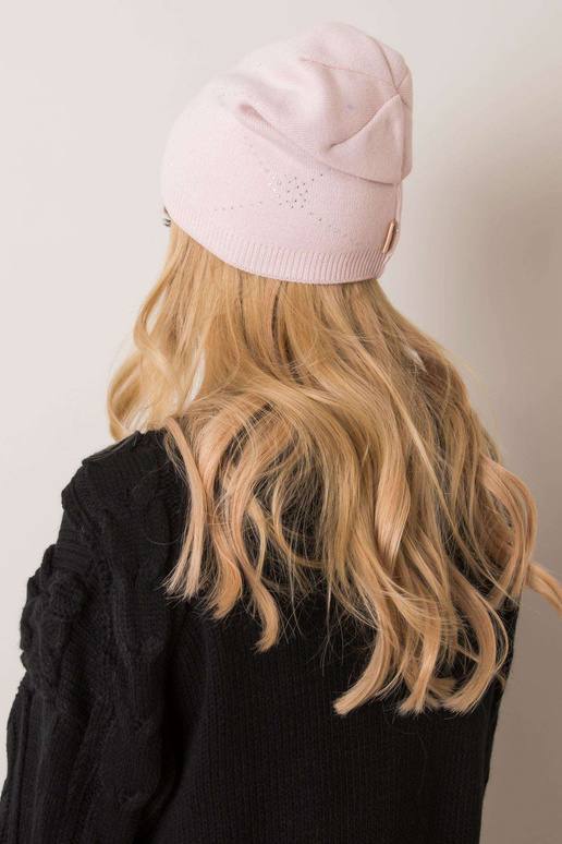 Šviesiai rožinė beanie RUE PARIS