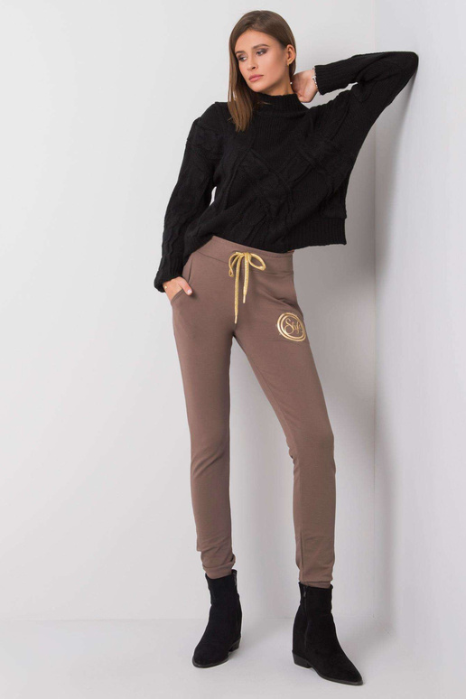 Šviesiai rudos sportinės kelnės...