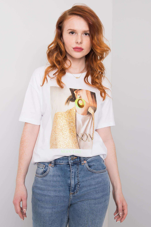 Zoya balti marškinėliai