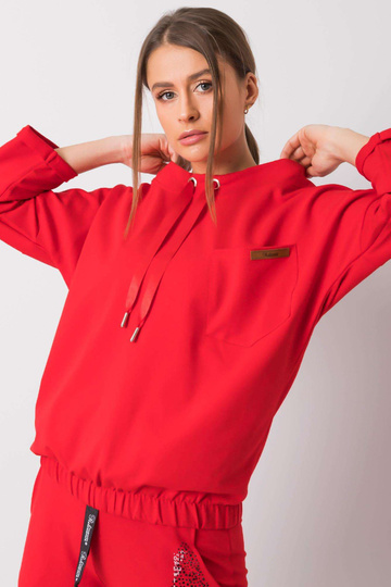 Raudonas Vera megztinis