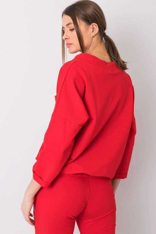 Raudonas Vera megztinis