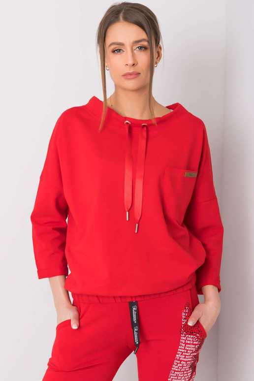 Raudonas Vera megztinis