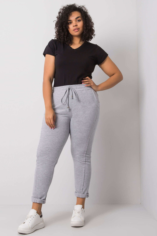 Pilkos spalvos plius dydžio sportinės...