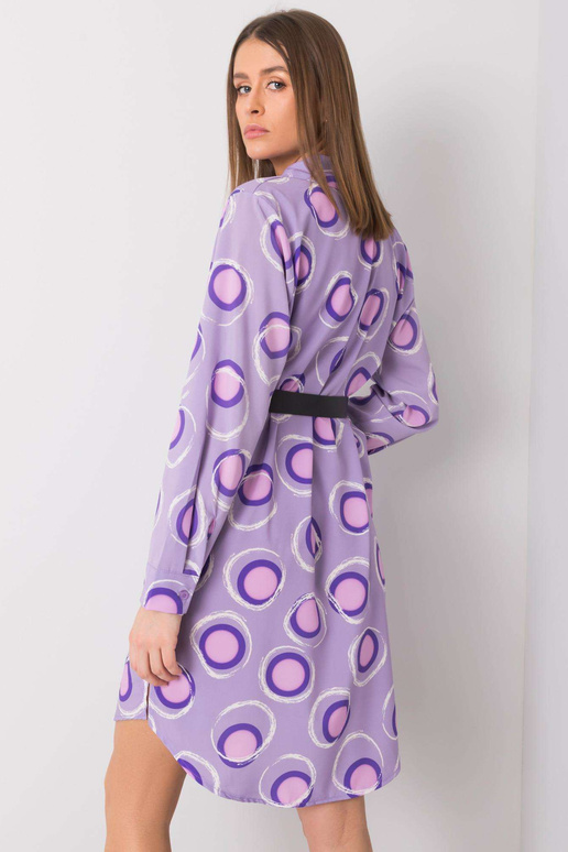 Farro violetinė suknelė