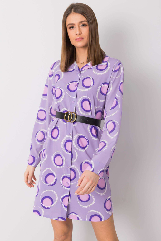 Farro violetinė suknelė